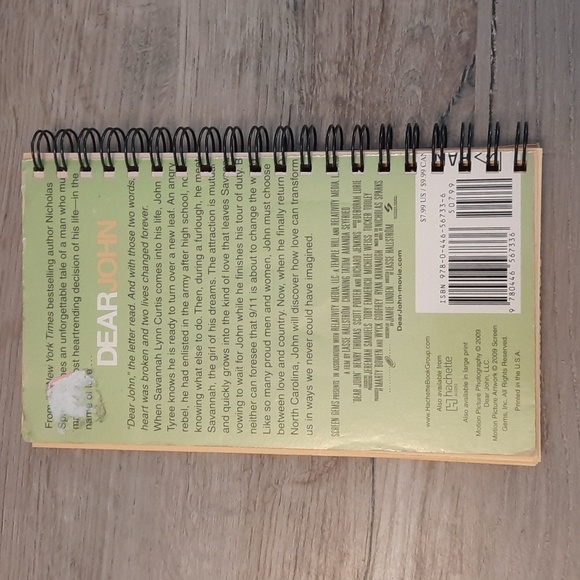 Secret Journal "Dear John" - Picture 5 of 6